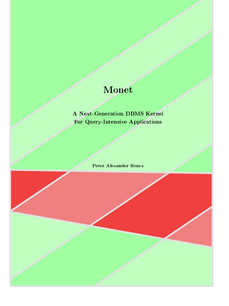 Monetdbphd | PDF