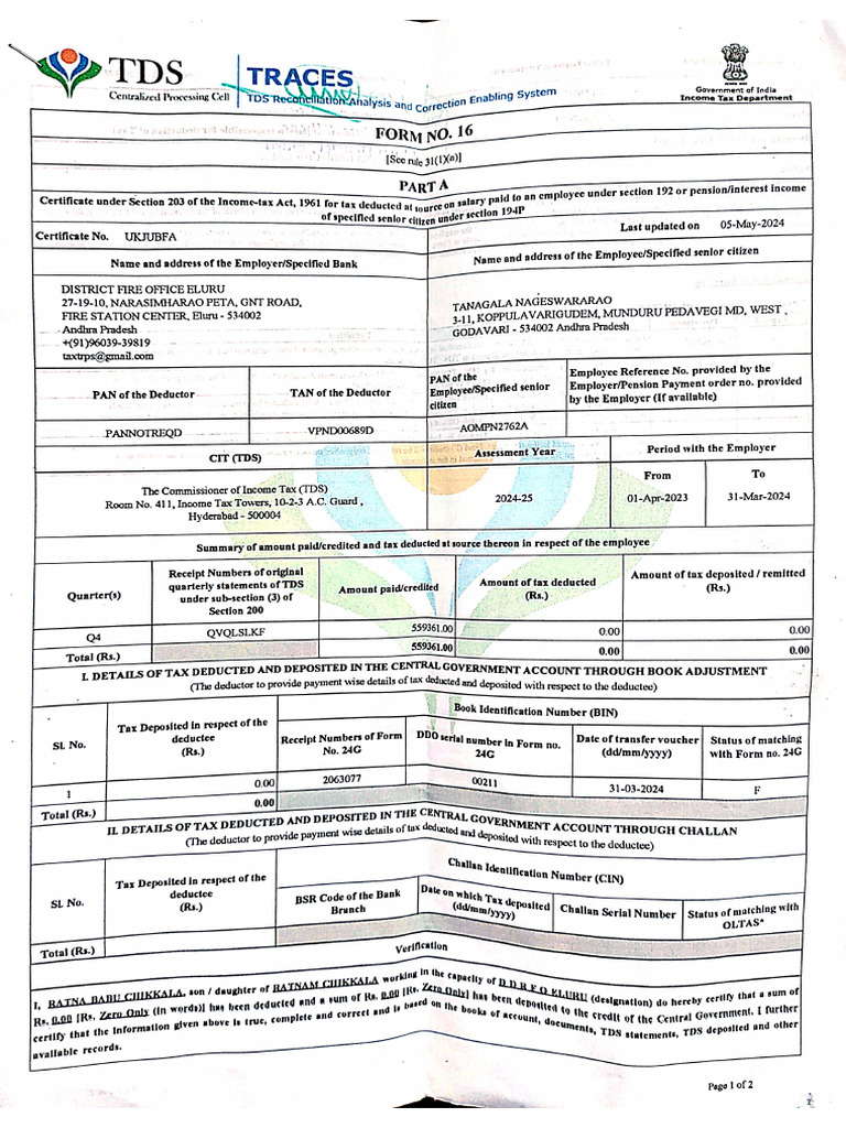 Form16 2 | PDF