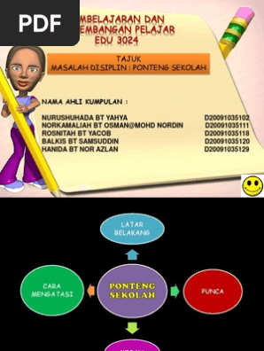 Masalah Ponteng Sekolah
