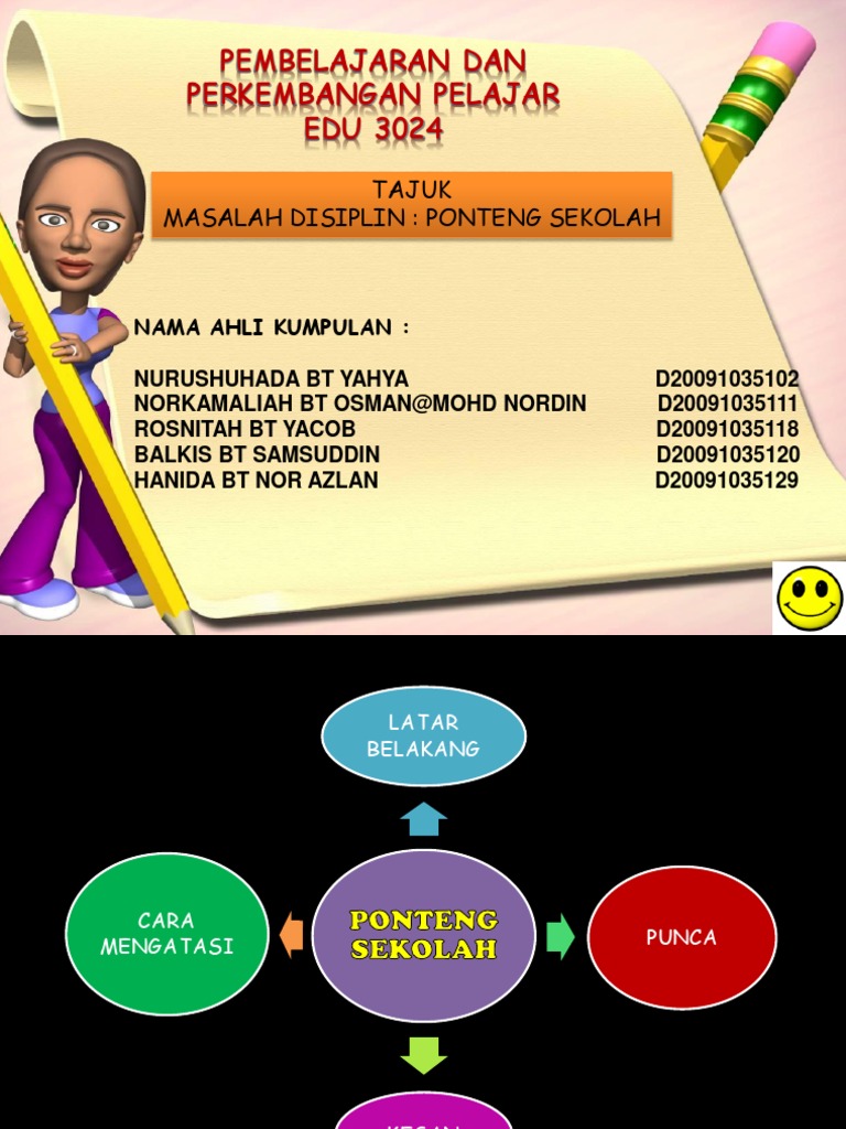 Masalah Ponteng Sekolah | PDF