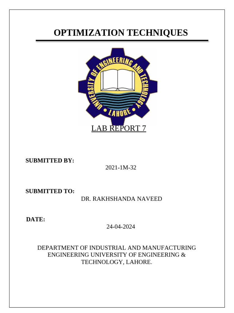 Exp 7 | PDF