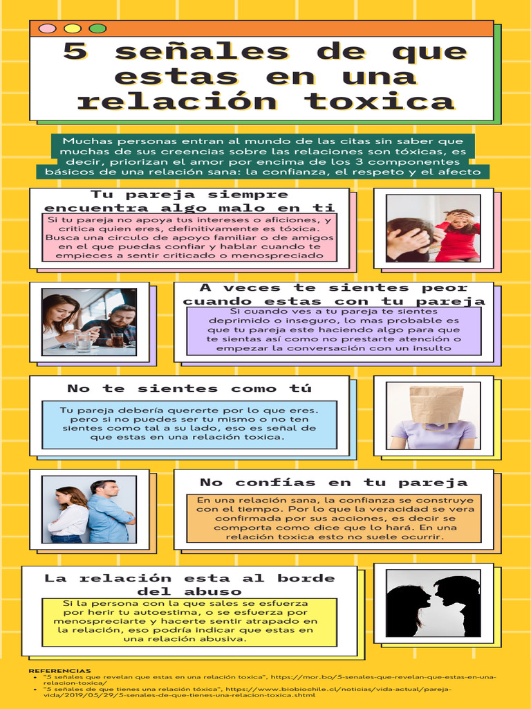 5 Señales de Que Estas en Una Relación Toxica | PDF