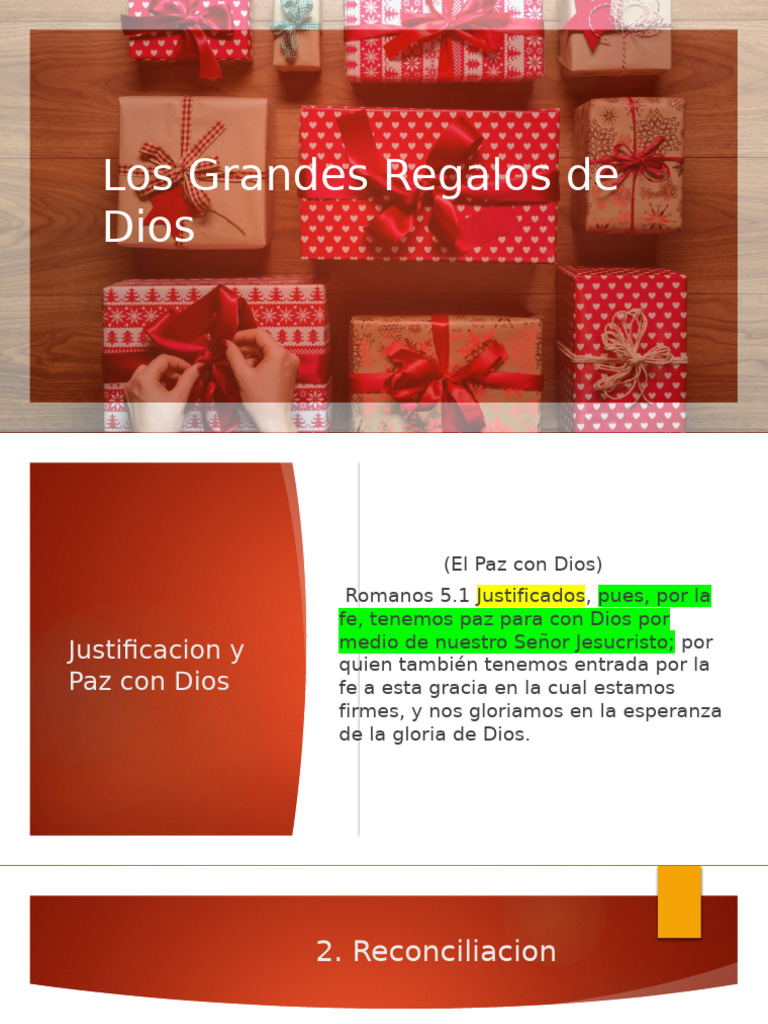 Los 4 Regalos de Dios | PDF