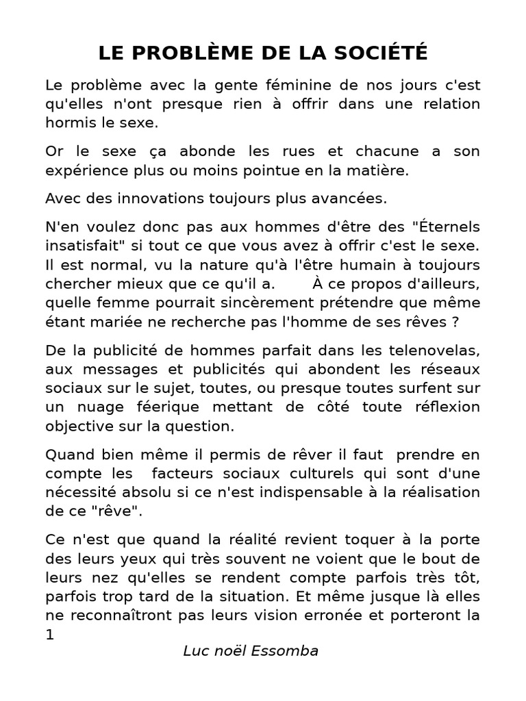 Le Problème 2 | PDF