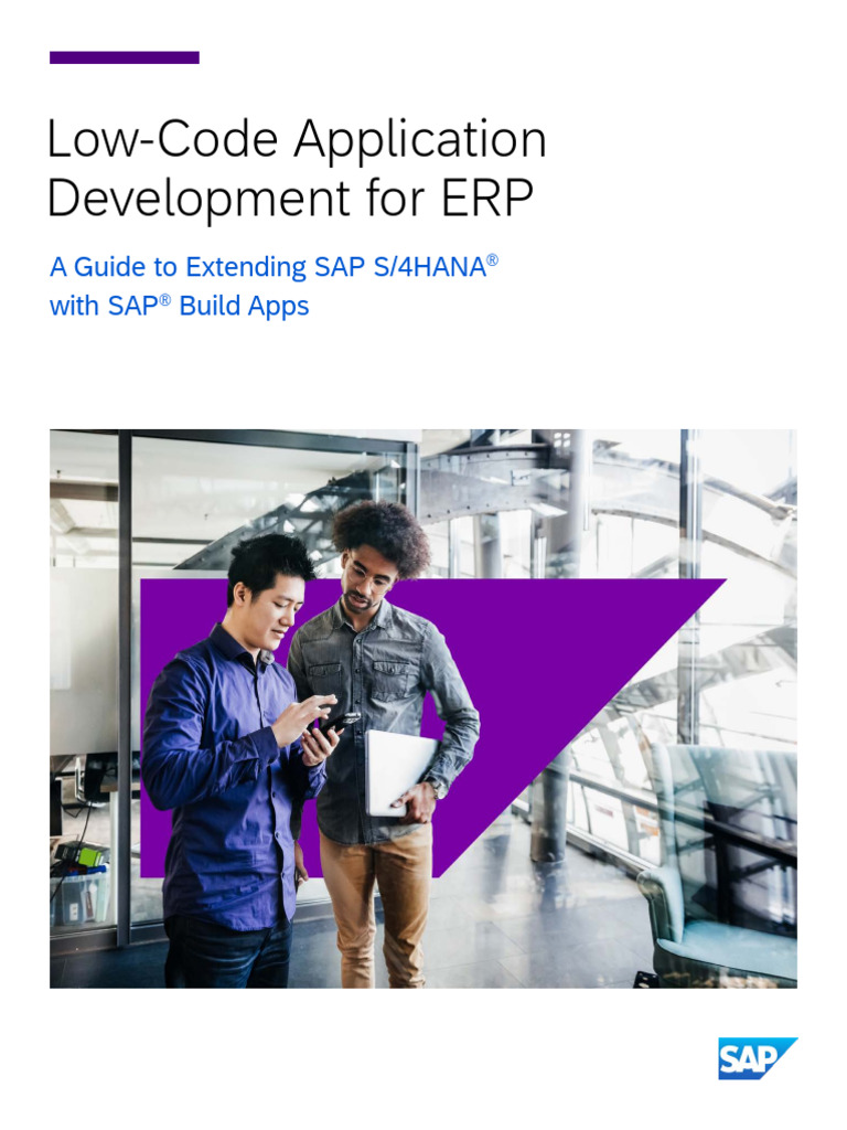 Low-Code Application Development For ERP - A Guide To Extending SAP S ...