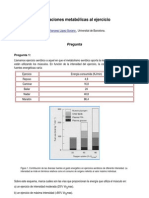 Pregunta. Adaptaciones Metabolic As Al Ejercicio