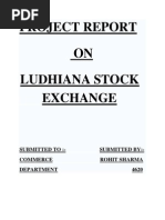 27325999 the Ludhiana Stock Exchange Limited Was Establishe