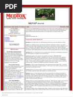 Medtox Journal: in This Issue