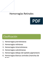 Hemorragías Retinales