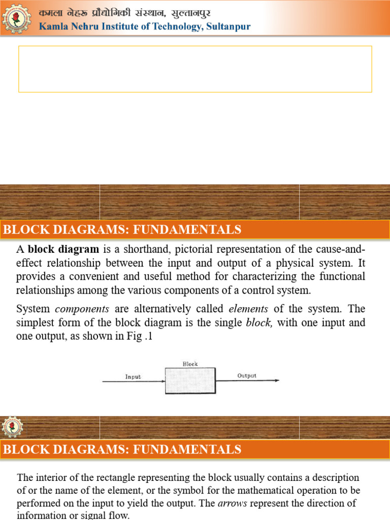 Unit 1.3 Control Systems Terminology | PDF