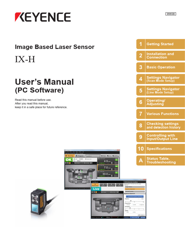 IX User Manual PC Software | PDF