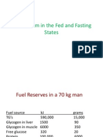 Metabolism in The Fed and Fasting States-2010