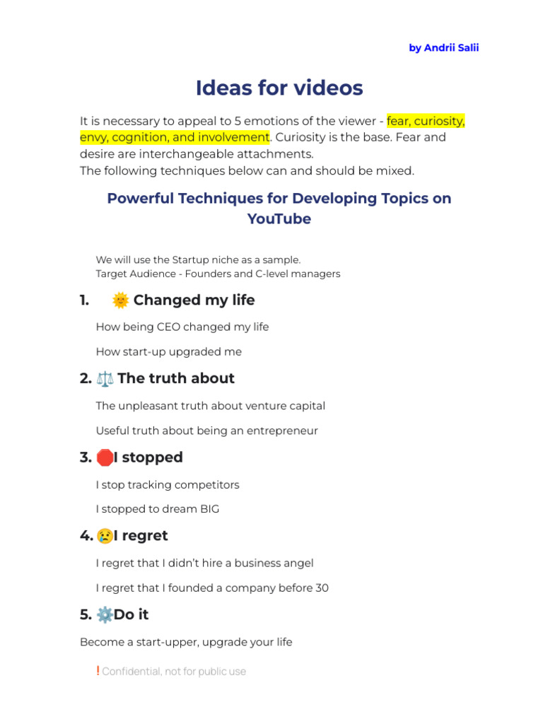 1.+How+to+develop+Topics+ +template | PDF