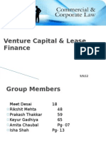 Venture Capital & Lease Finance