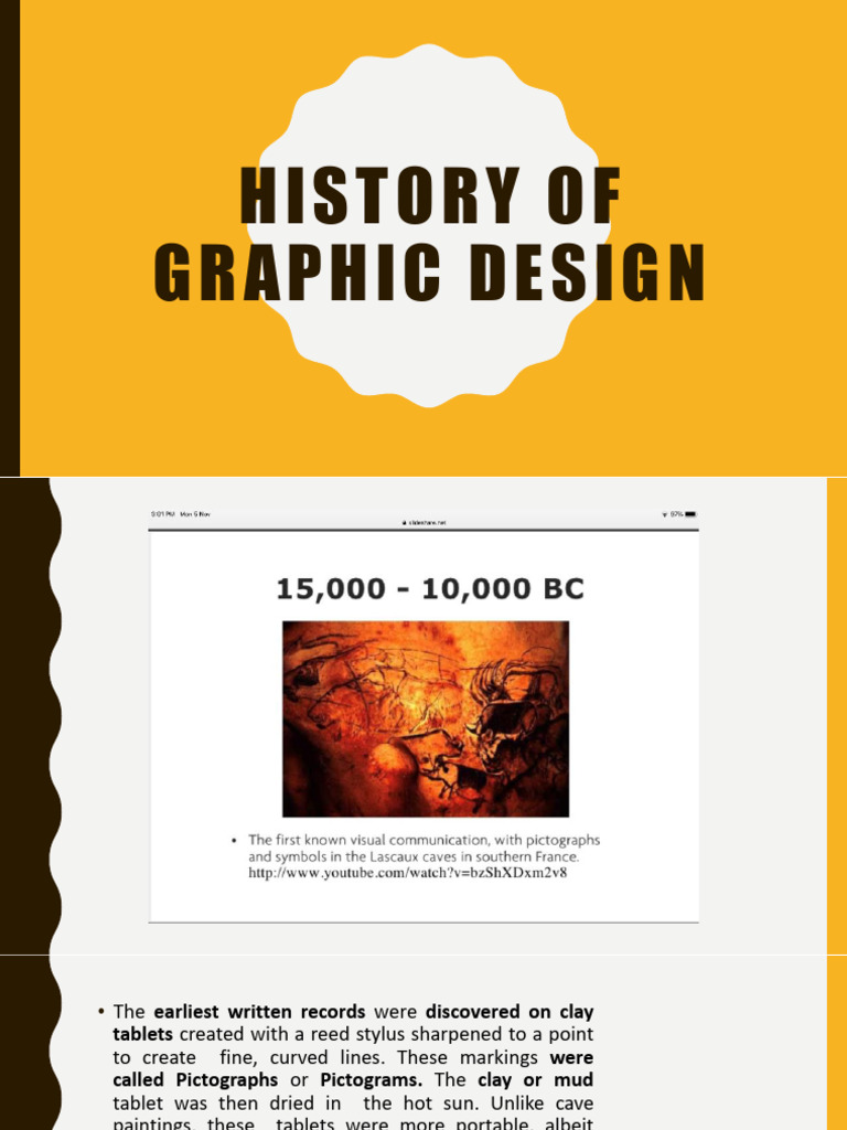 History of Graphic Design 1 | PDF