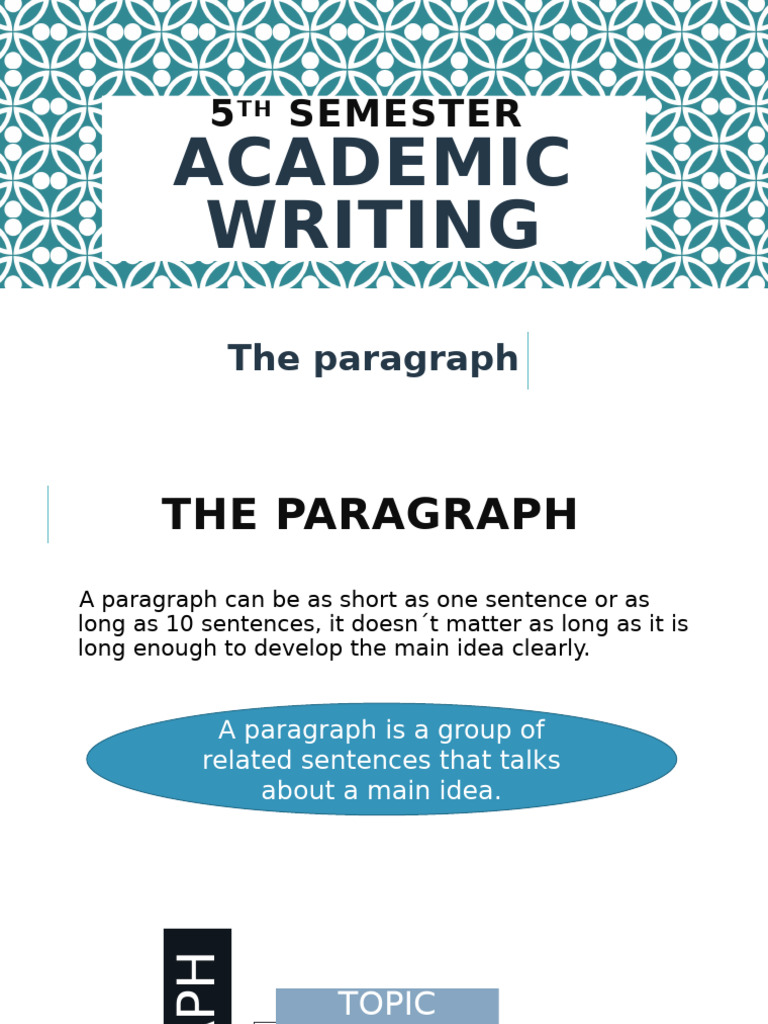 The Paragraph | PDF