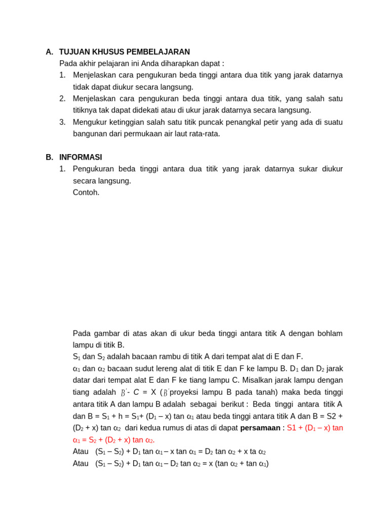 Tujuan Khusus Pembelajaran | PDF