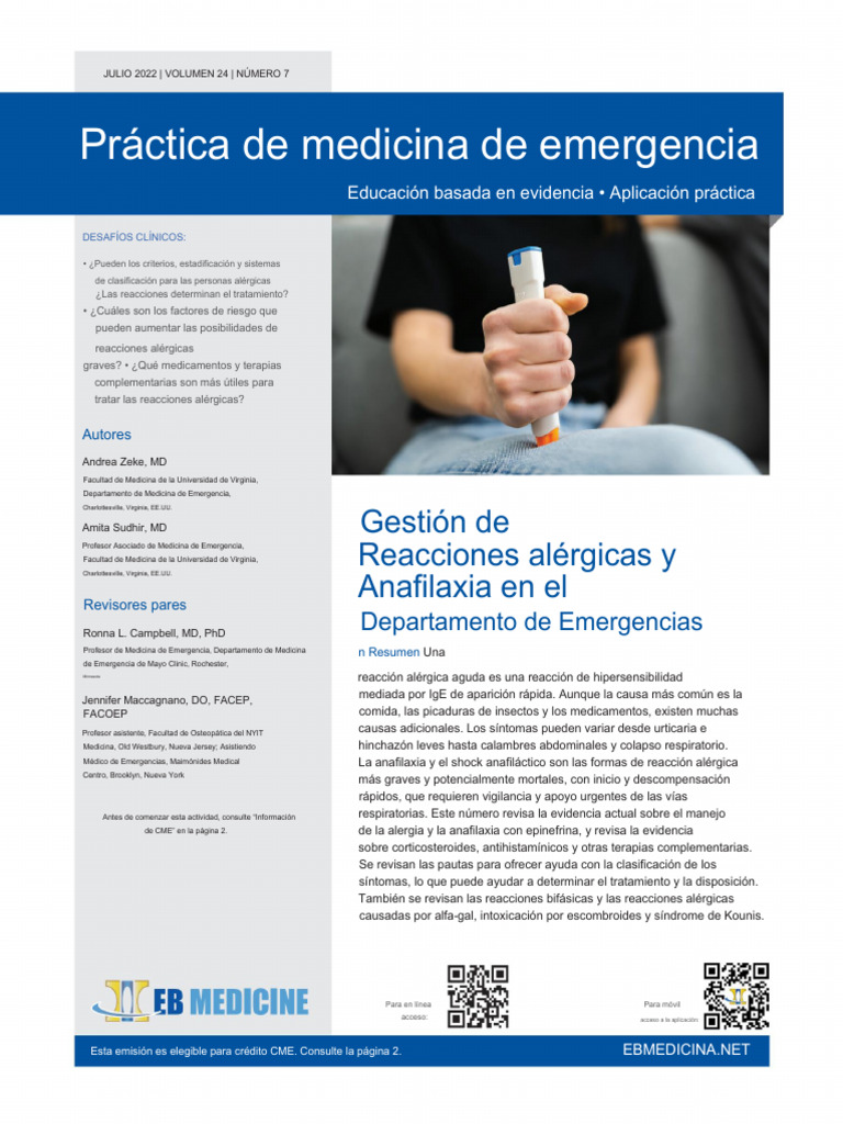 0722 Allergy-Anaphylaxis | PDF