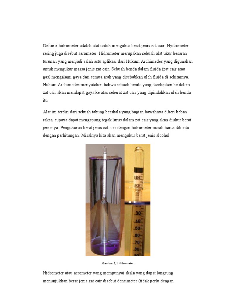 Hidrometer