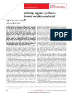 Yu He and David R. Liu- Autonomous multistep organic synthesis in a single isothermal solution mediated by a DNA walker
