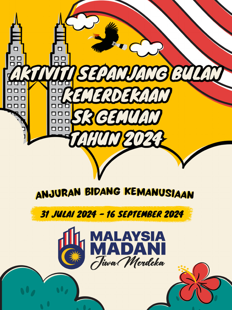 Aktiviti Sepanjang Bulan Kemerdekaan | PDF