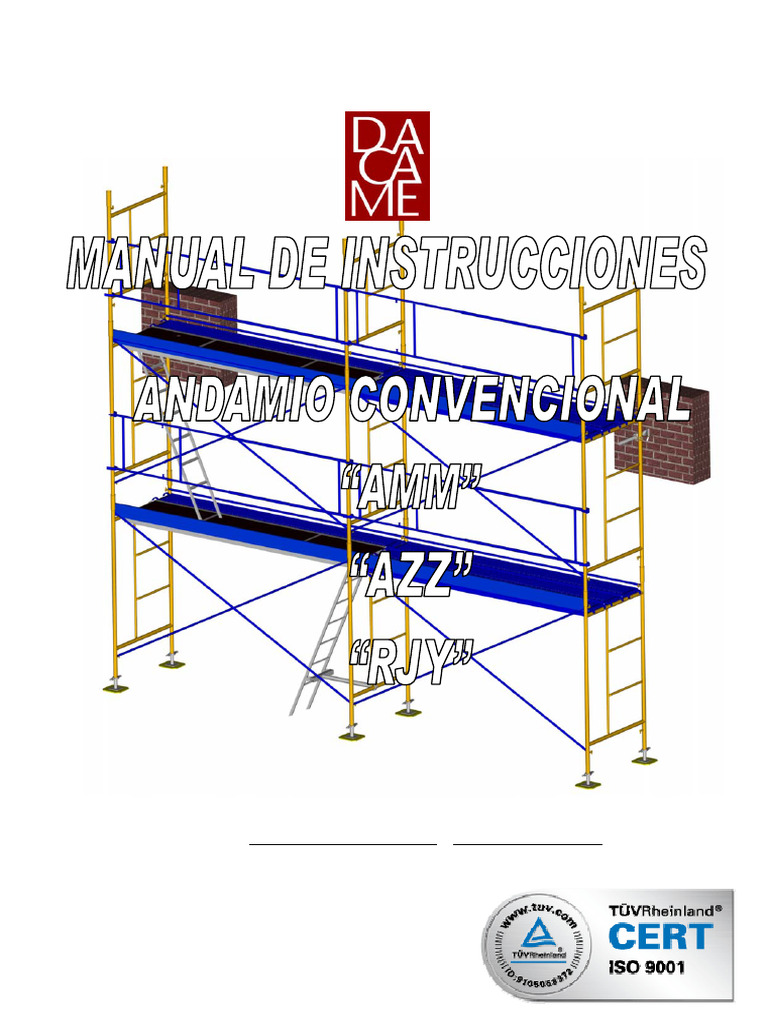 Andamio Convencional Pdf