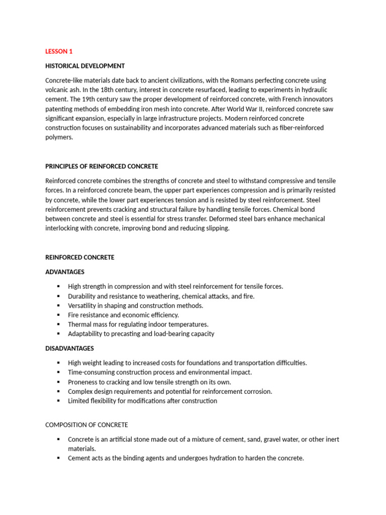 Reinforced Concrete Construction Pdf