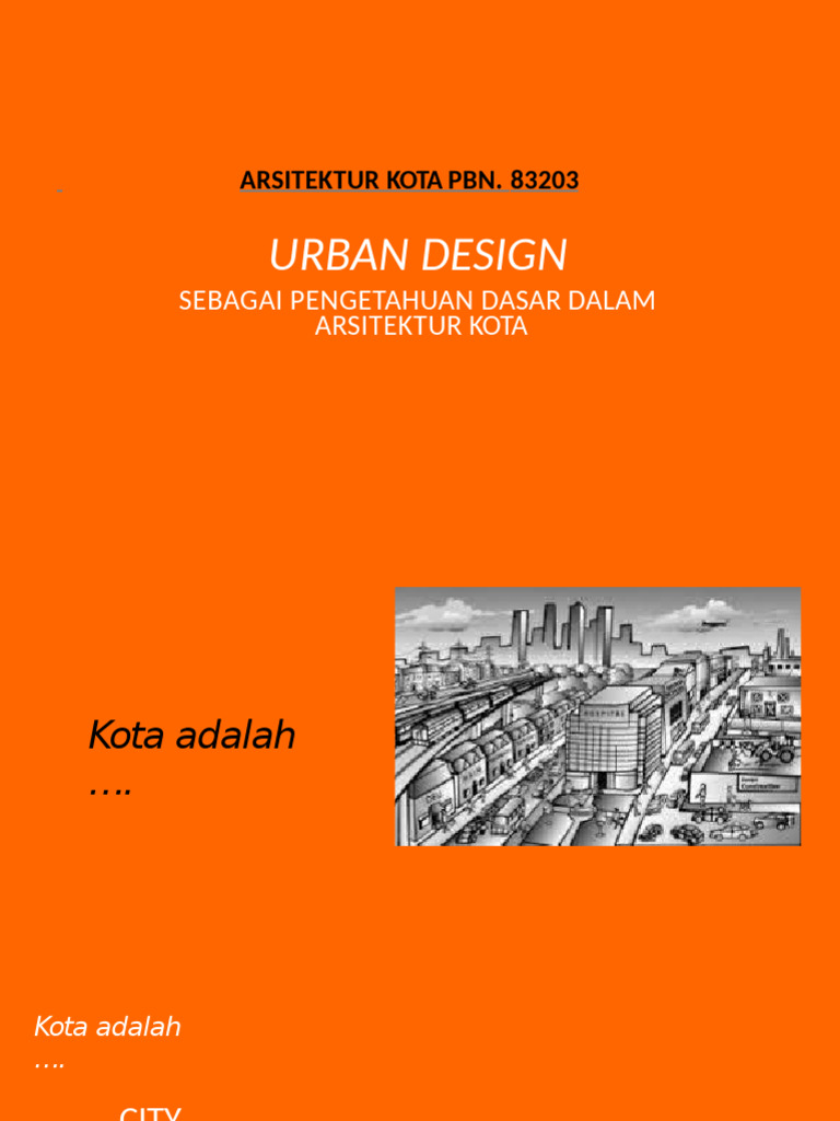 Urban Design | PDF