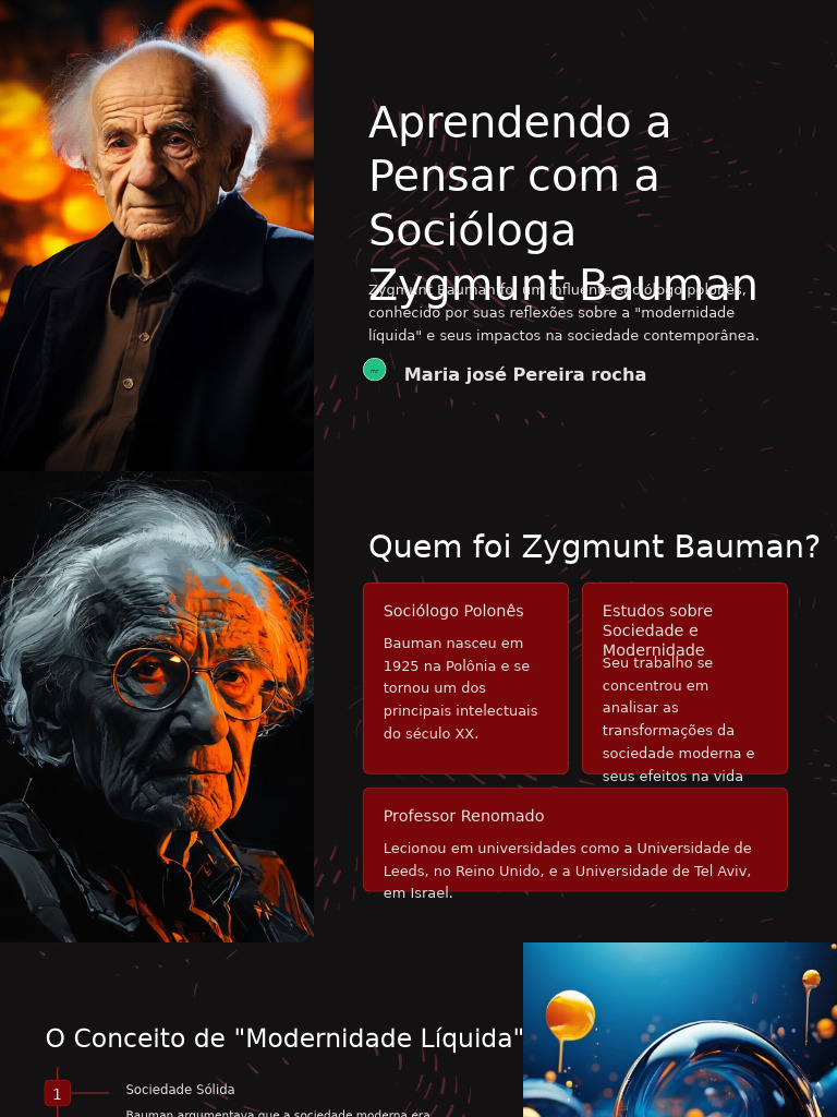 Zygmunt Bauman: Modernidade Líquida e Sociedade | PDF | Modernidade ...