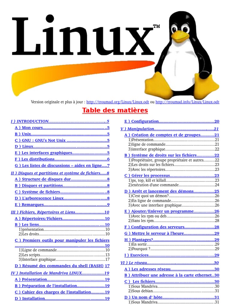 Linux | PDF | Ordinateurs