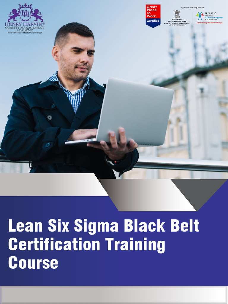 Lean Six Sigma Black Belt Certification Training Course | PDF | Six ...