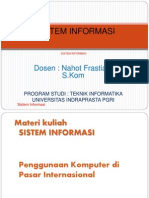 Pengunaan Komputer Di Pasar Internasional