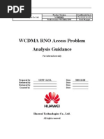 WCDMA RNO Access Problem Analysis Guidance-20040716-A-2.0