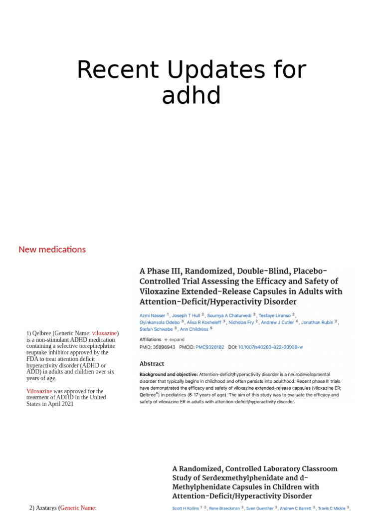 Recent Updates | PDF