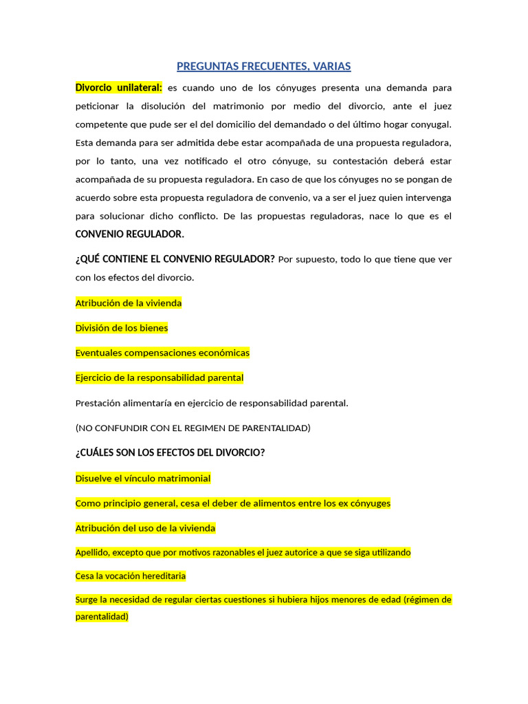 Preguntas Frecuentes, Varias | PDF