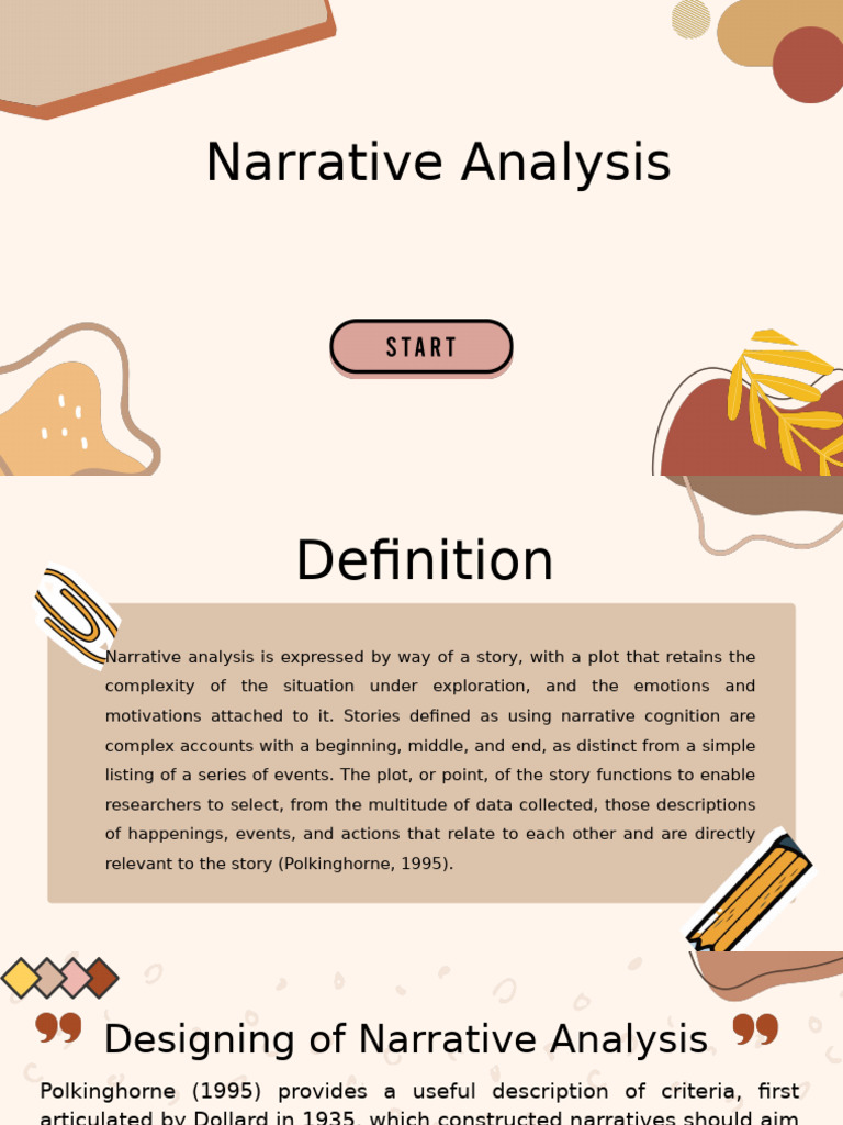 Understanding Narrative Analysis Methods | PDF | Narrative | Science ...