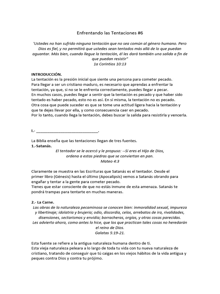 Tentaciones Pdf