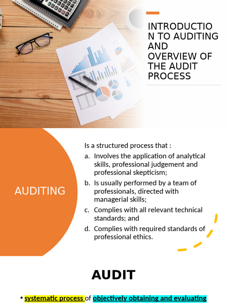 Introduction to auditing and overview of the audit 1 pdf