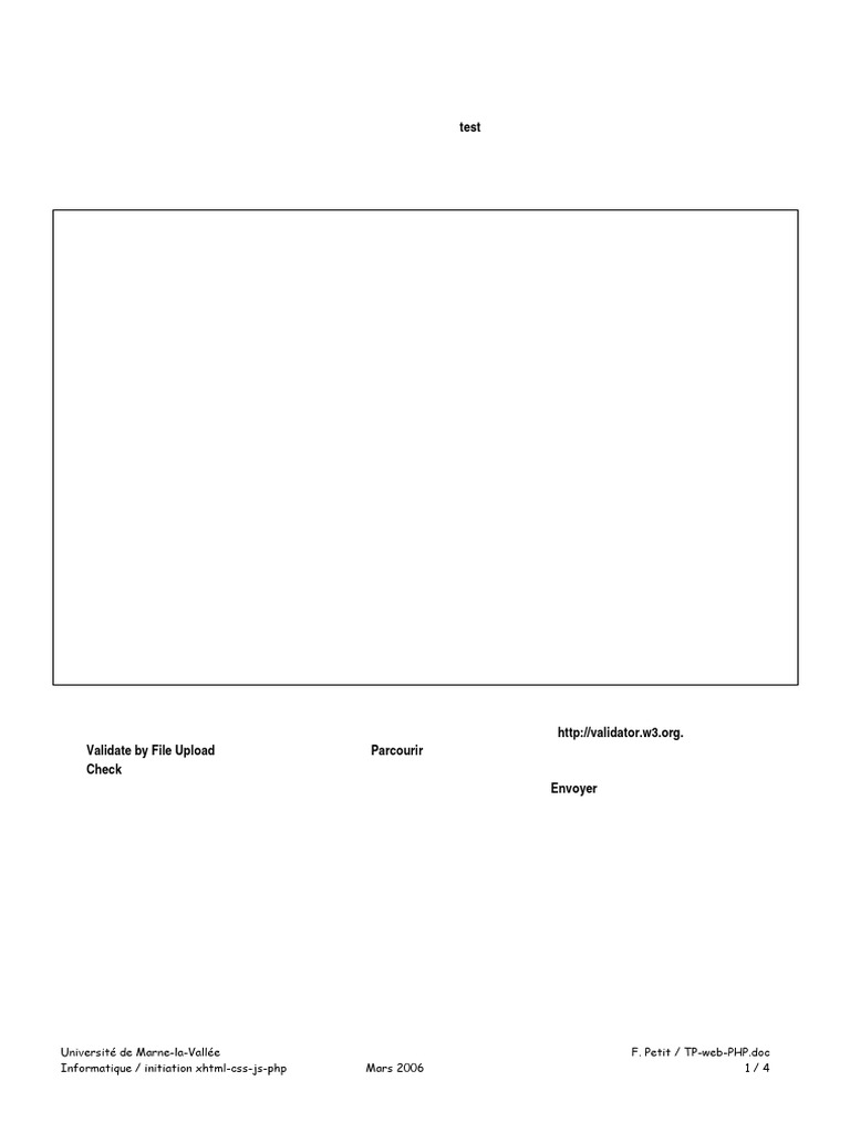 TP Web PHP | PDF