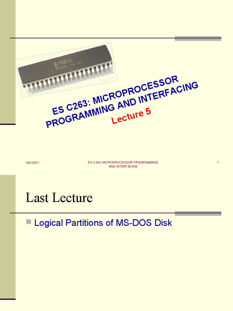 Intel 8086 Microprocessor Overview | PDF | Microprocessor ...