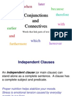 Additionally: Conjunctions and Connectives