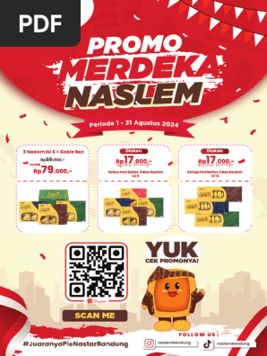 FLyer Promo Merdeka  A6