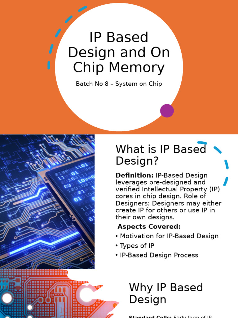 IP Based Design and On Chip Memory | PDF