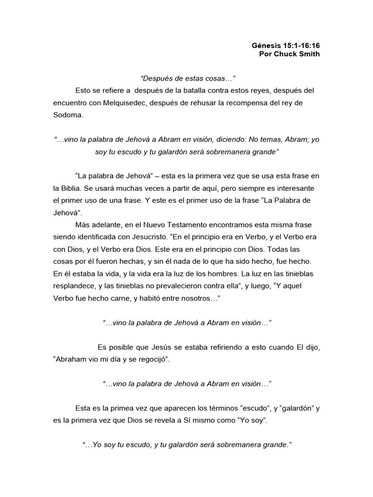 01 Gen 15 01-16 16 | PDF | Religion & Spirituality