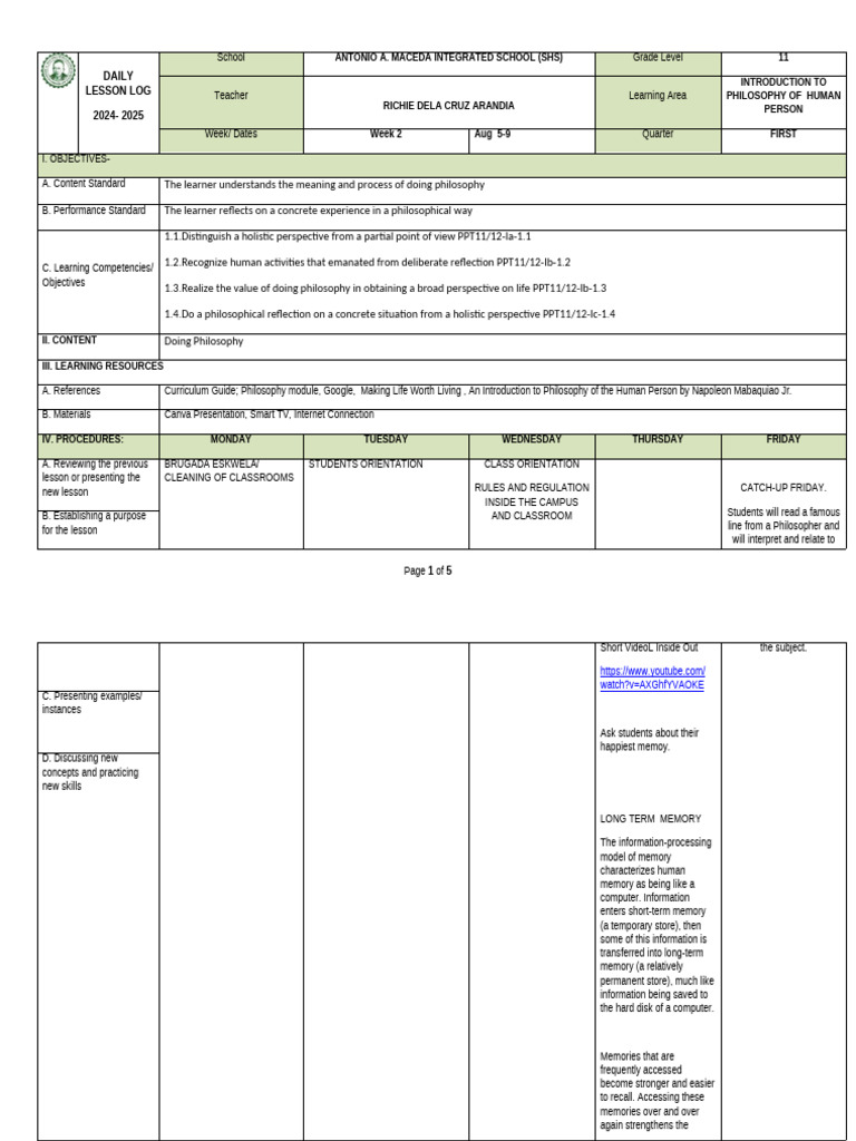 DLL 2 Philo | PDF