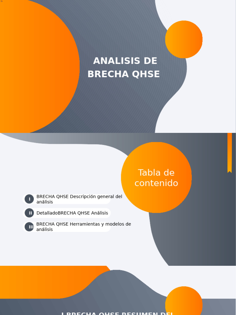 Analisis de Brechas | PDF