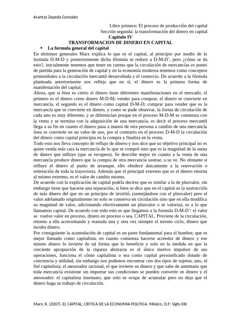 Capital Cap 4 | PDF