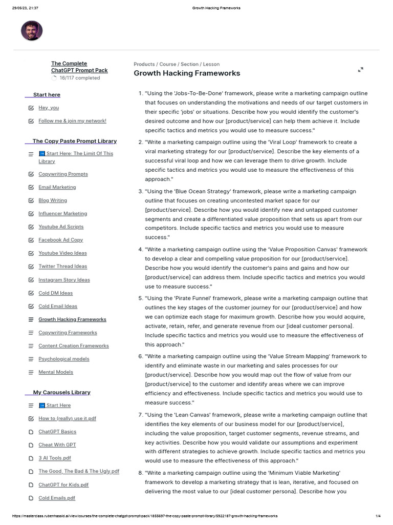 Growth Hacking Frameworks | PDF