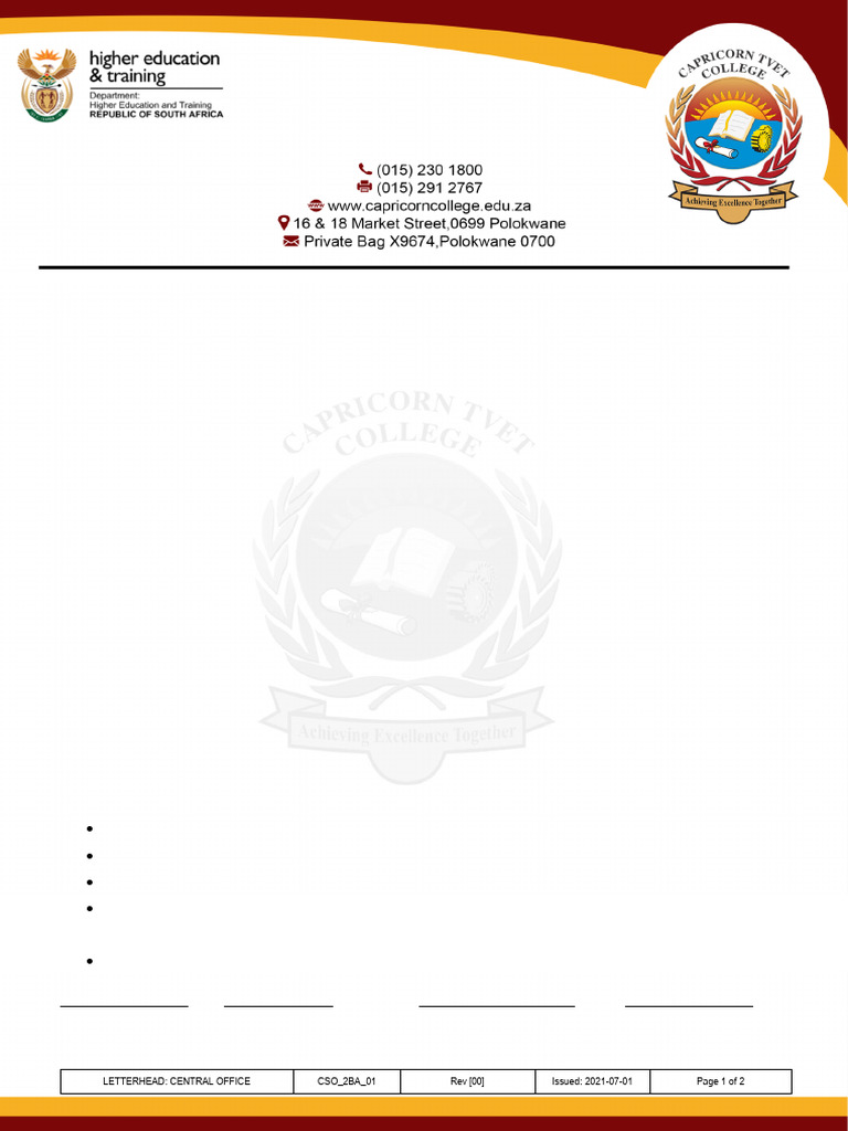 Photography Application Form | PDF