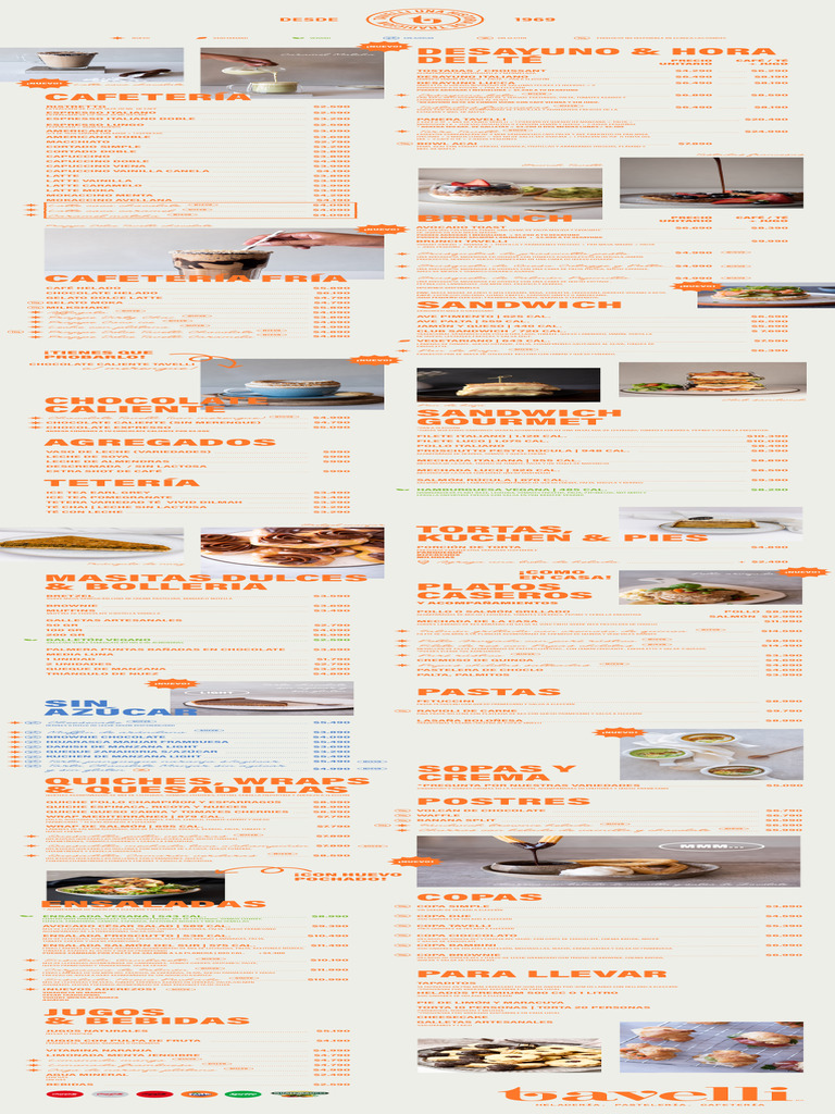 Menu Carta Tavelli | PDF